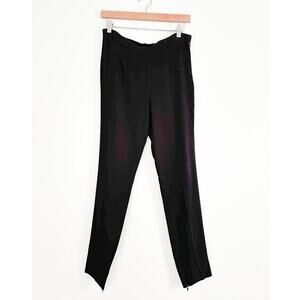 Les Copains Black Tapered Zip Ankle Dress Trouser Pants (IT 40 or US 4)